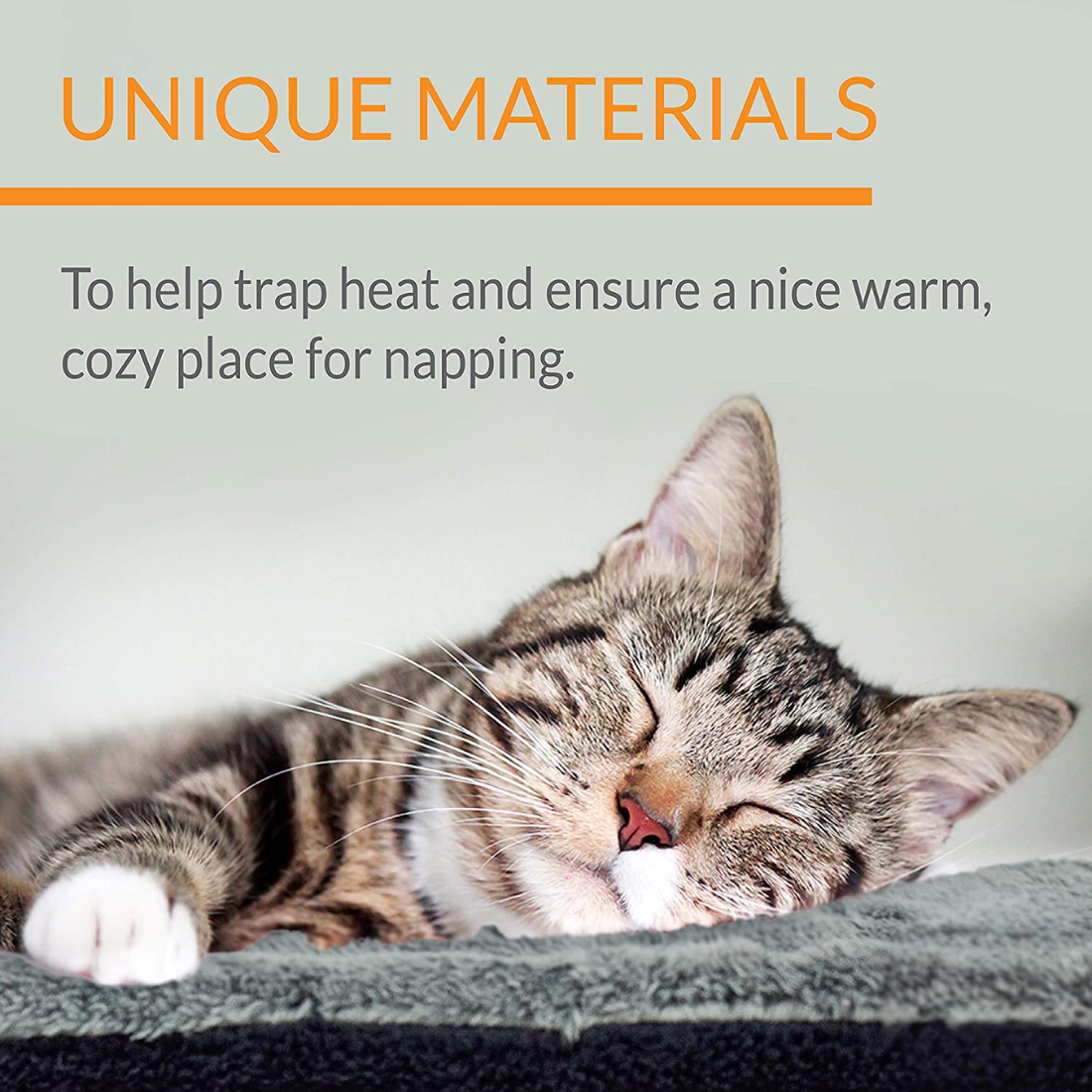 Self-Warming Cat Bed Pad – Reversible, Self-Heating Mat for Indoor & Outdoor Cats (21x17")