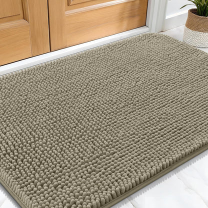 Super Absorbent Dog Door Mat – Non-Slip, Fast-Drying Microfiber Pet Rug for Muddy Paws (30" × 20")