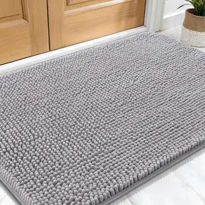 Super Absorbent Dog Door Mat – Non-Slip, Fast-Drying Microfiber Pet Rug for Muddy Paws (30" × 20")